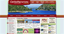 Desktop Screenshot of carlospazturismo.com.ar