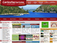Tablet Screenshot of carlospazturismo.com.ar